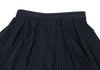A/T (ATSURO TAYAMA)  JAPAN. Navy, White  Intuck Stripe Skirt