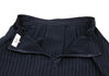 A/T (ATSURO TAYAMA)  JAPAN. Navy, White  Intuck Stripe Skirt