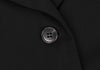 HOMMA JAPAN. Black Wool Toro 1B Long Jacket