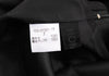HOMMA JAPAN. Black Side Gather Wool Flare Skirt