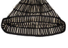 DONNA KARAN NY. DKNY. Black, Beige Silk Blend Waist Gather Switching Sleeveless Dress