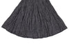 45rpm Japan. 45R. Navy Wrinkled Cotton Flared Skirt
