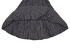 45rpm Japan. 45R. Navy Wrinkled Cotton Flared Skirt