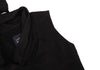 LIMI feu JAPAN. Black Stole Design Poly Sleeveless Dress
