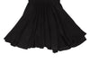 LIMI feu JAPAN. Black Stole Design Poly Sleeveless Dress