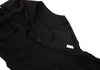 LIMI feu JAPAN. Black Stole Design Poly Sleeveless Dress