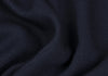 COMME des GARCONS JAPAN. TRICOT. Navy Patterned Textured Rayon Belted Dress