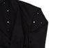 LIMI Feu Japan. (Yohji Yamamoto) Black Hole Embroidery Cachecoeur Top