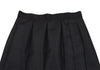 A/T(ATSURO TAYAMA) JAPAN. Black Poly Asymmetry Pleated Skirt