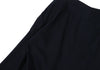 Yohji Yamamoto Japan. NOIR. Midnite Navy Poly Cotton Front Pocket Skirt