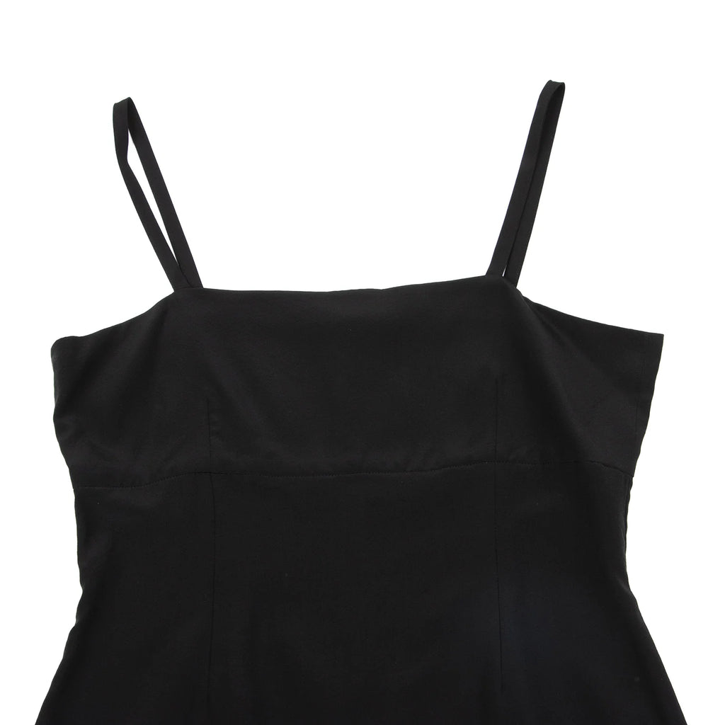 ROMEO GIGLI ITALY. Vintage Black Silk Camisole Top