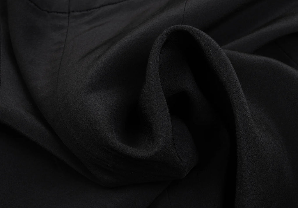 ROMEO GIGLI ITALY. Vintage Black Silk Camisole Top