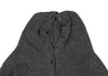 A/T ATSURO TAYAMA.  Grey Open Knit Front and Back Long Cardigan w/Hood