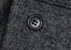 ISSEY MIYAKE JAPAN. zucca Grey Wool Front Wrap Skirt