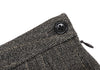MARGARET HOWELL LONDON/TOKYO. Grey Wool Striped Long Skirt
