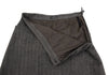 MARGARET HOWELL LONDON/TOKYO. Grey Wool Striped Long Skirt