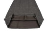 MARGARET HOWELL LONDON/TOKYO. Grey Wool Striped Long Skirt