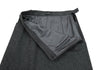 MARGARET HOWELL LONDON/TOKYO. Grey Wool Side Pocket Long Skirt