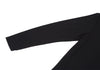 A/T ATSURO TAYAMA JAPAN. Black Material Switching Dress