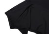 A/T ATSURO TAYAMA JAPAN. Black Material Switching Dress