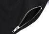 Jean Paul GAULTIER FOR SEPT PREMIERES PARIS. Black Cotton Nylon Sleeveless Zip Dress