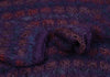 COMME des GARCONS JAPAN. JUNYA WATANABE. Openwork Purple Stripe Knit Hoodie