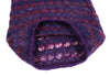 COMME des GARCONS JAPAN. JUNYA WATANABE. Openwork Purple Stripe Knit Hoodie