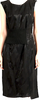 Maison Margiela Paris. NEW. NWOT. Black Rayon Blend Sleeveless Shift Dress
