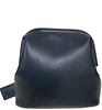 OSOI SOUTH KOREA. Black Leather Medium Shoulder Bag