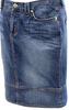 Dolce & Gabbana Italy. D&G Blue Cotton Denim Knee Length Pencil Skirt