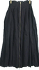 MIHARA YASUHIRO JAPAN. Navy Long/Maxi Length Zippered Front Skirt