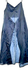 IENA: SLOBE IENA  Paris/Japan. Blues Layers Tie Wrap Slip Dress