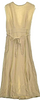MYSTIC JAPAN. Beige Viscose/Cotton Blend Dress