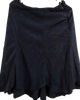 Chanel Paris. Black  Acetate Rayon Skirt