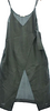 VIDEN Green Silk Wrap Summer Dress