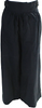 Ulla Johnson Black Cotton High Rise Belted Wide Leg Pants