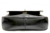 Gucci Italy. Vintage Black Leather Shoulder Bag / Hand Bag