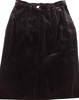 CELINE PARIS. Vintage Black Cotton Skirt