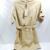 BURBERRY BRIT UK. NEW W/TAG Cotton/Silk Khaki Dress
