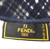 Fendi Italy. Black Cotton Blend Dress