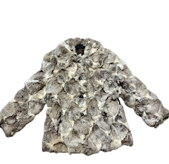 Vintage 70’s Genuine Rabbit Fur Patchwork Coat / Jacket.               MANY MORE FURS, FAUX FURS IN STORE ONLY