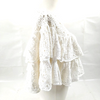 Chanel PARIS. White Cotton/Nylon Blend Top