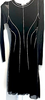 JEAN PAUL GAULTIER PARIS. FUZZI. NEW. NWOT. Long Sleeve Black Tulle Dress