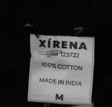 Xirena LA. Black Cotton Spaghetti Strap Sleeveless Maxi Dress