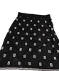 Fendi Italy. Cotton/Rayon Pattern Skirt