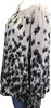 Giambattista Valli Italy. Cream Color Silk Floral Tunic Long Sleeve Top