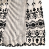 Maxmara Italy. Black/Beige Sleeveless Mini Dress
