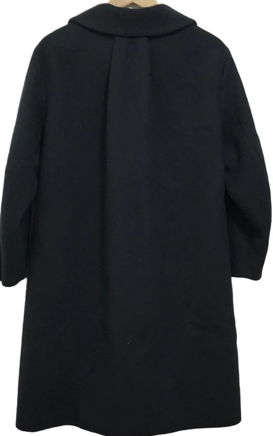 UNITED TOKYO JAPAN. Dark Charcoal Gray Winter Wool Coat