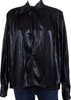 Isabel Marant Paris. Black Long Sleeves Button Down Shiny Blouse