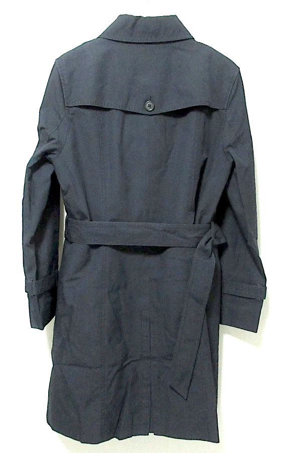 J.PRESS. Vintage Black Long Trench with liner, Belted Coat